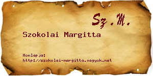 Szokolai Margitta névjegykártya